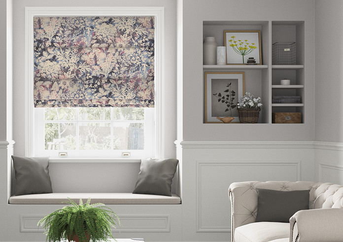 Oasis, Charcoal - Roman Blind - Image 3